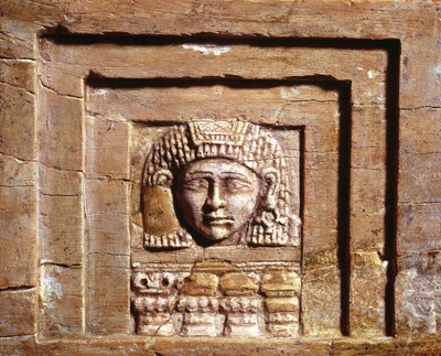 Relief Depicting a Woman at a Window, from Arslan Tash (Hadatu) by Phoenician